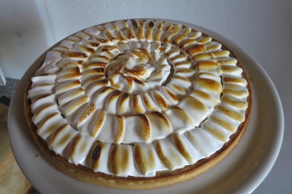 Tarte au citron meringuée